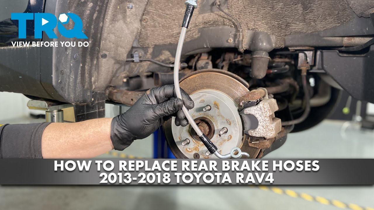 How to Replace Brake Hoses 2013-2018 Toyota RAV4 | 1A Auto