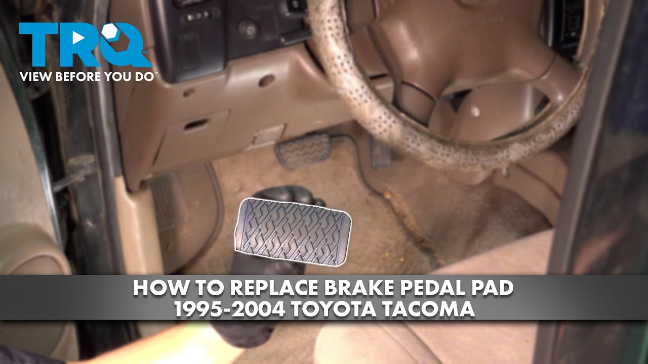 How to Replace Brake Pedal Pad 19952004 Toyota 1A Auto