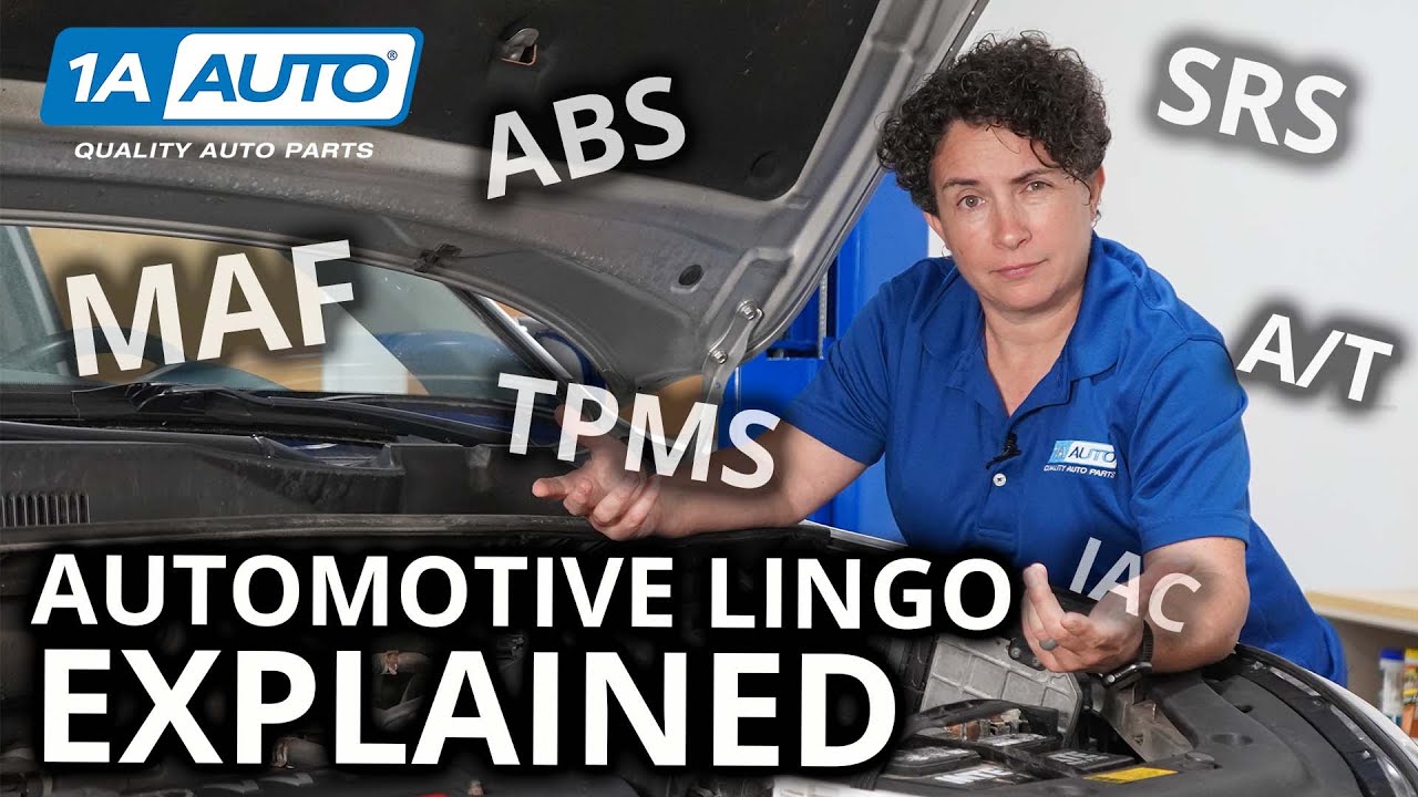 Do You Know Automotive Lingo Common Acronyms Explained MAF ABS TPMS SRS