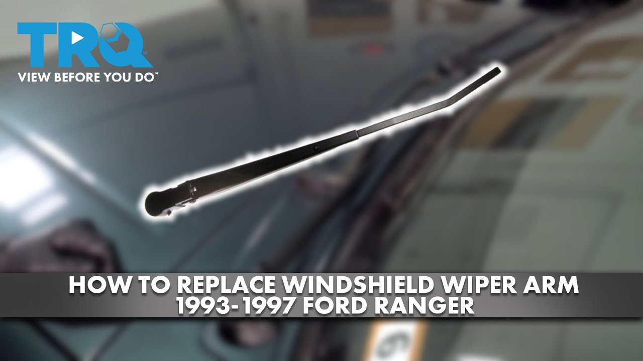 How to Replace Windshield Wiper Arm 19931997 Ford Ranger 1A Auto