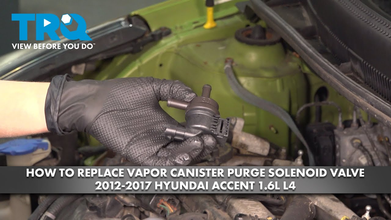 How to Replace Vapor Canister Purge Solenoid Valve 2012-2017 Hyundai ...