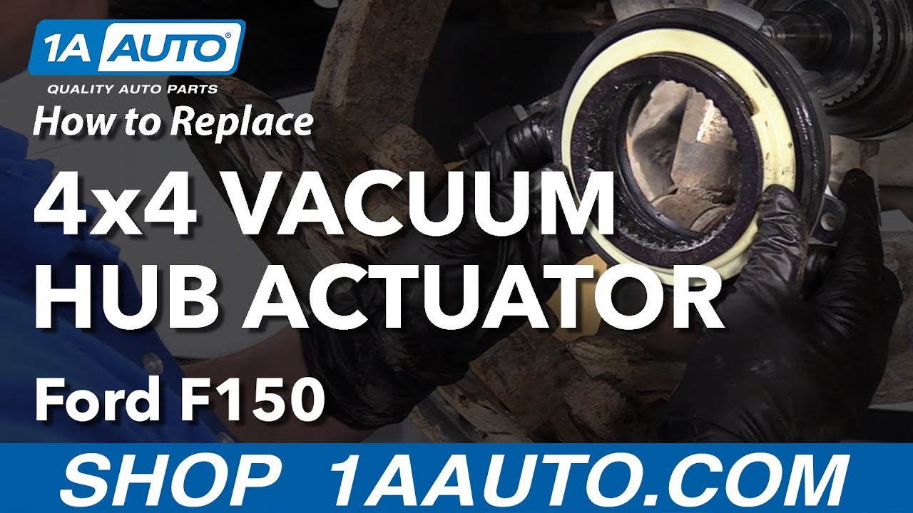 How to Replace 4x4 Vacuum Hub 0914 Ford F150 1A Auto