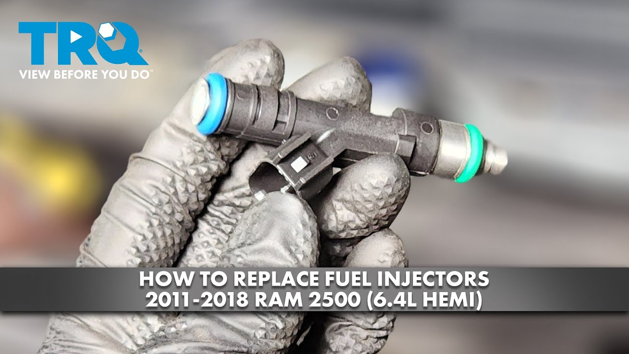 How to Replace Fuel Injectors 2011 2018 Ram 2500 64L HEMI | 1A Auto