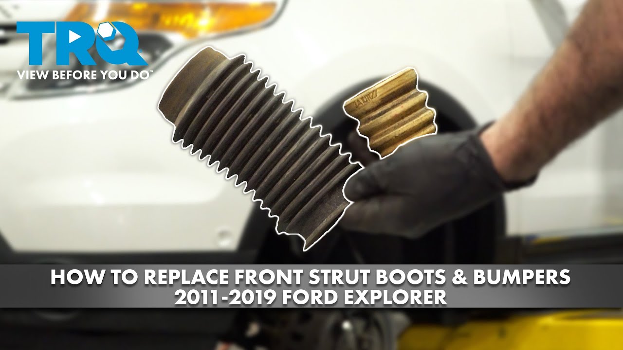 How to Replace Front Strut Boots Bumpers 20112019 Ford Explorer 1A Auto