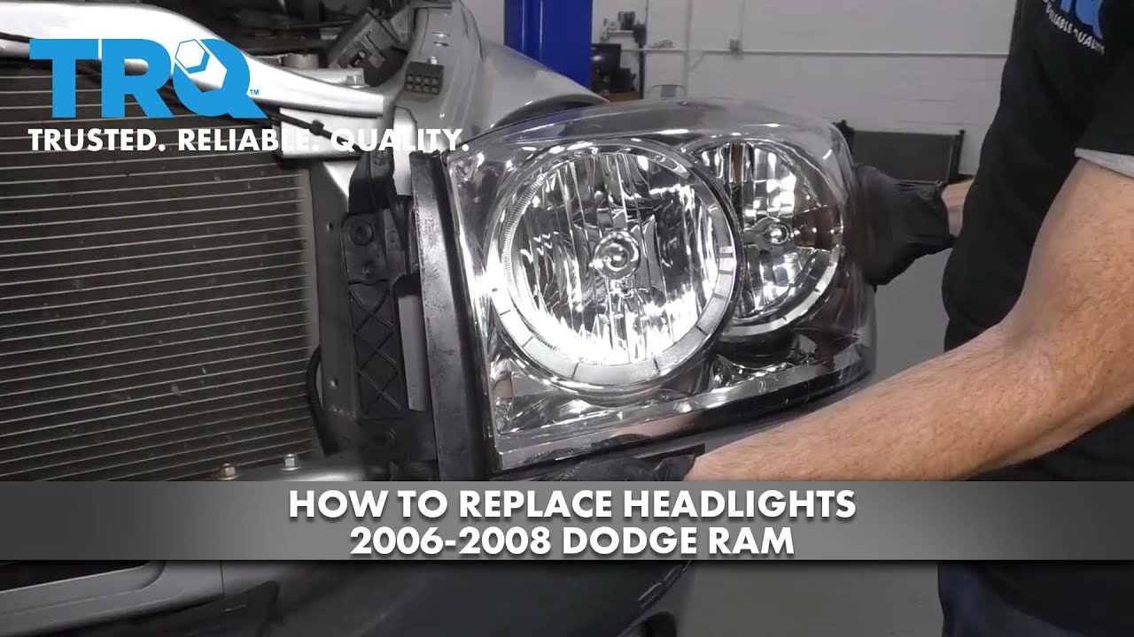 How to Replace Headlights 200608 Dodge Ram Truck 1A Auto