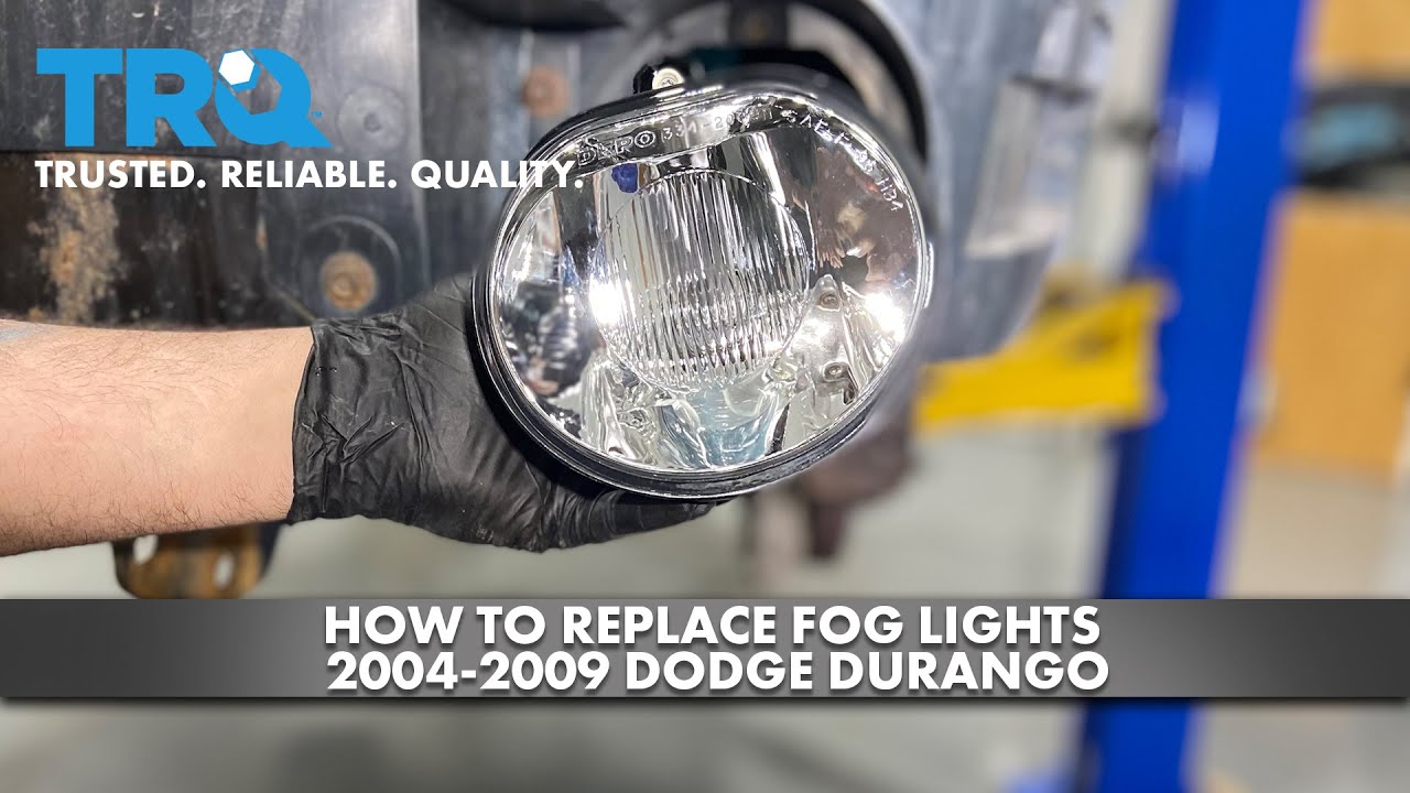 How to Replace Fog Lights 20042009 Dodge Durango 1A Auto