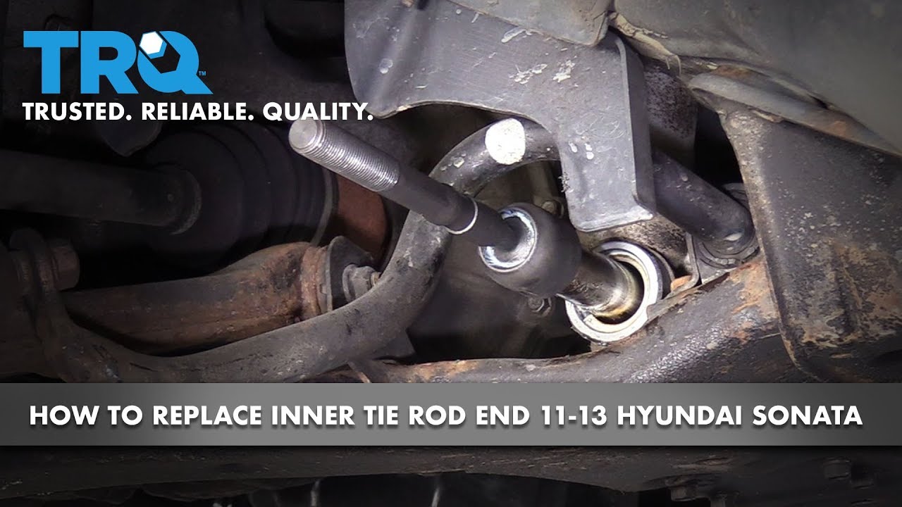 How to Replace Inner Tie Rods 201114 Hyundai Sonata 1A Auto