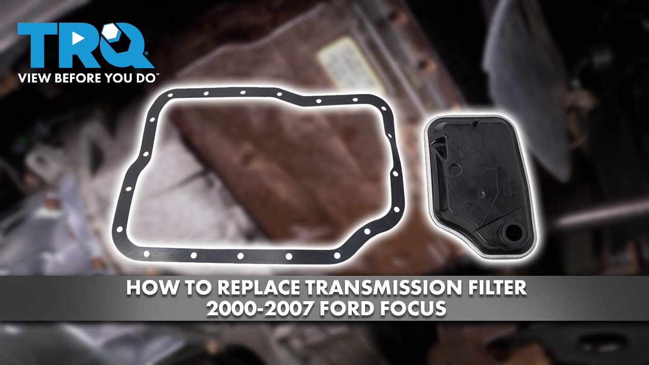 How to Replace Transmission Filter 2000-2007 Ford Focus