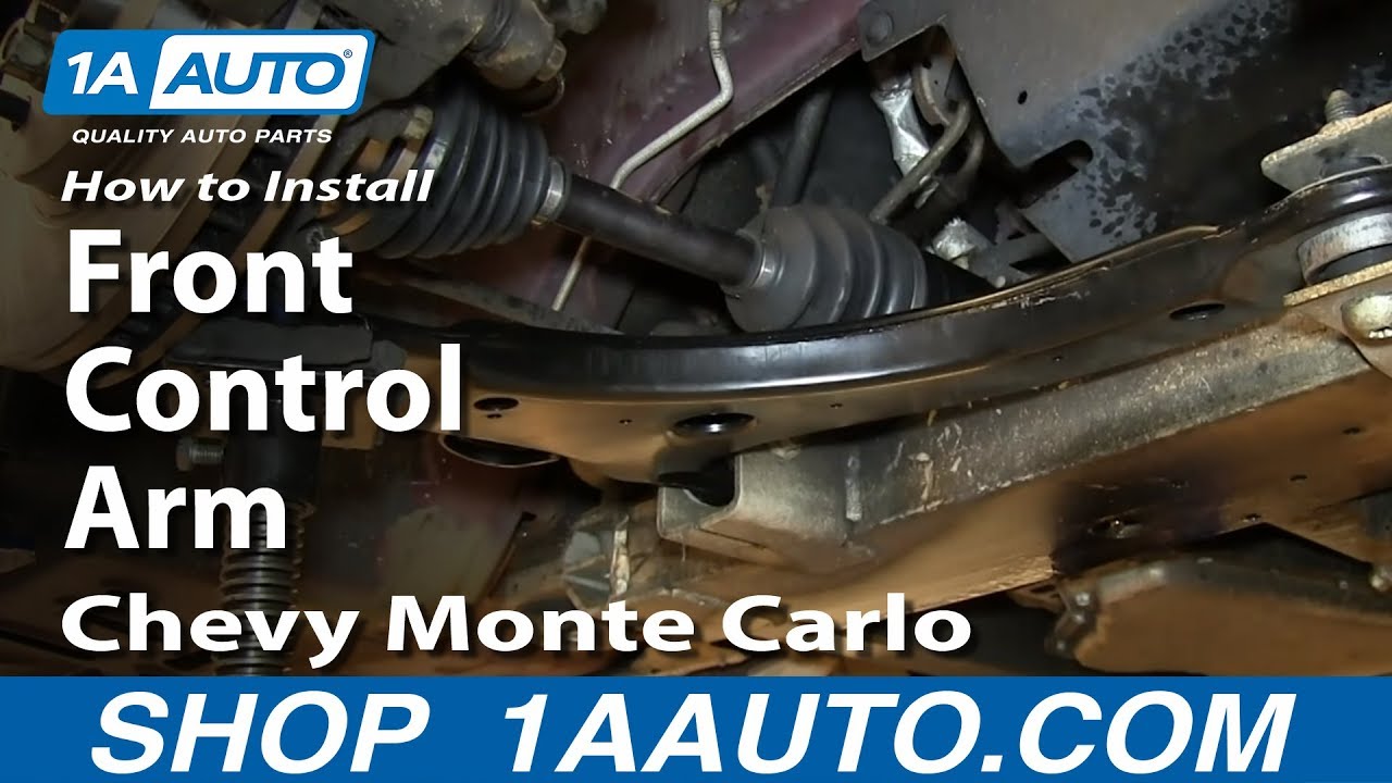 How to Replace Control Arm Ball Joint 200007 Chevy Monte Carlo 1A Auto