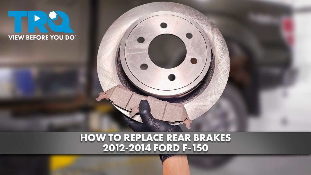 How to Replace Rear Brakes 20122014 Ford F150 1A Auto