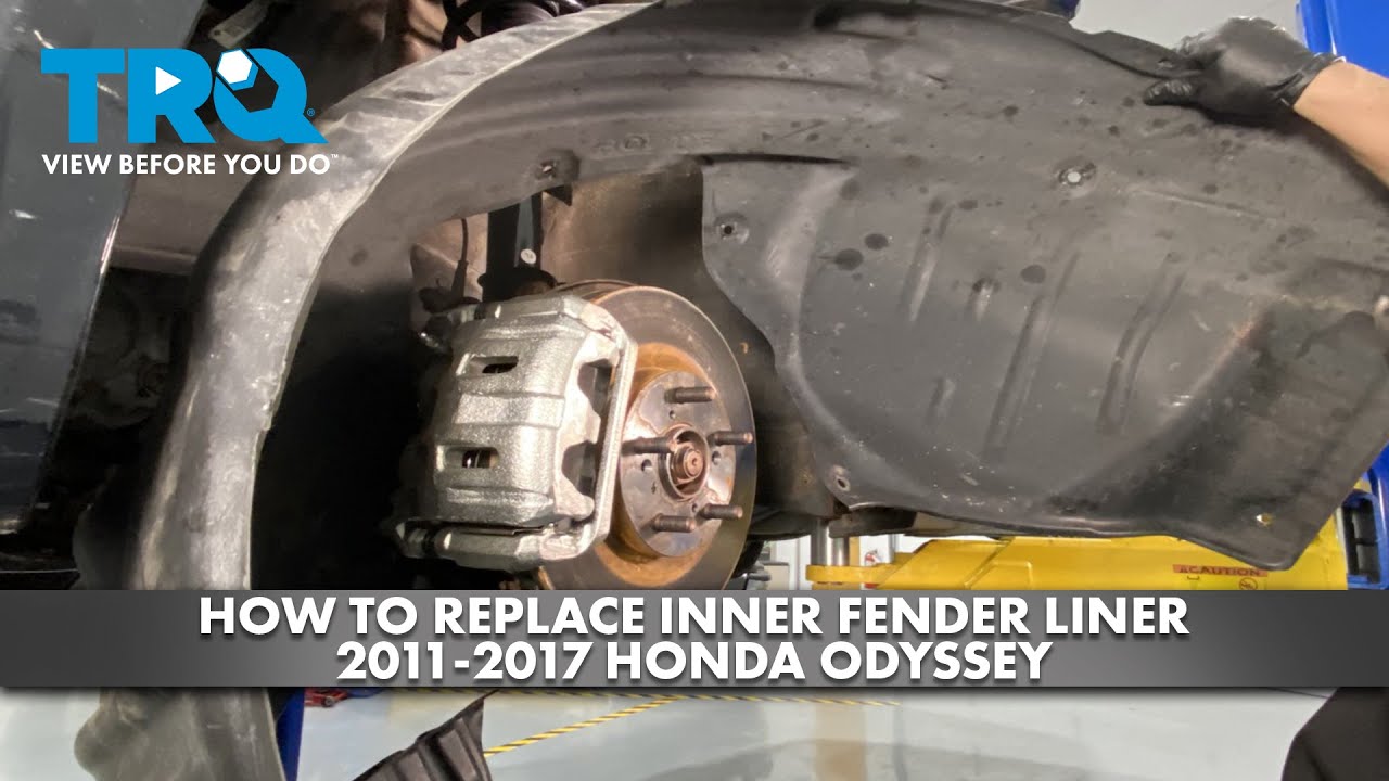 How to Replace Inner Fender Liner 20112017 Honda Odyssey 1A Auto