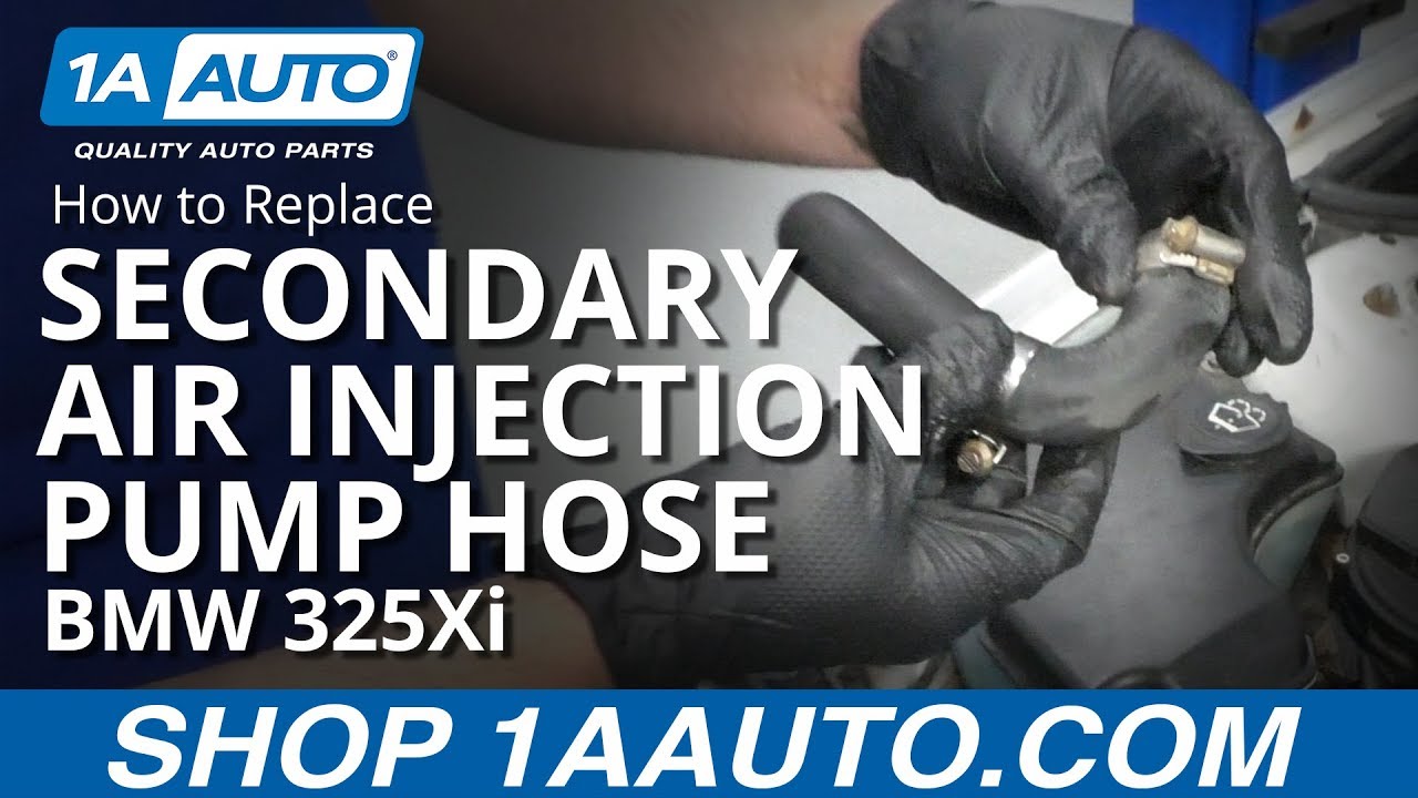 How to Replace Secondary Air Injection Pump Hose 200105 BMW 325Xi 1A