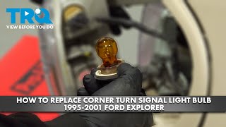 thumbnail image 2 of Right Front Corner Turn Signal Light For 2004-2005 Ford Explorer – Passenger Side 2 of 6