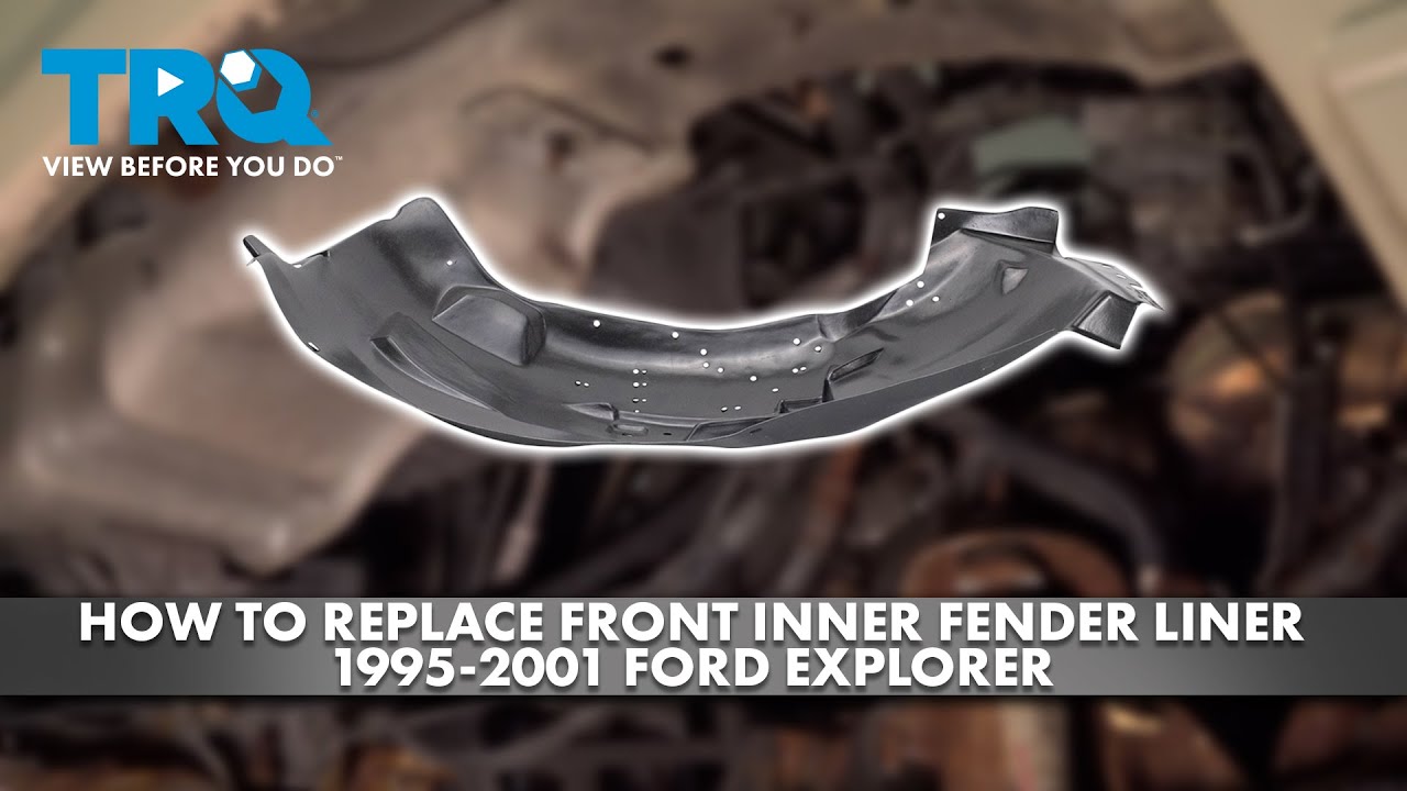 How to Replace Front Inner Fender Liner 1995-2001 Ford Explorer | 1A Auto