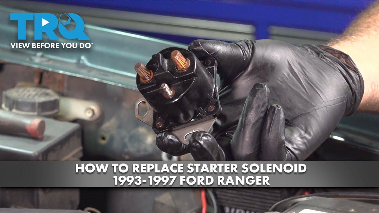 How to Replace Starter Solenoid 1993-1997 Ford Ranger | 1A Auto