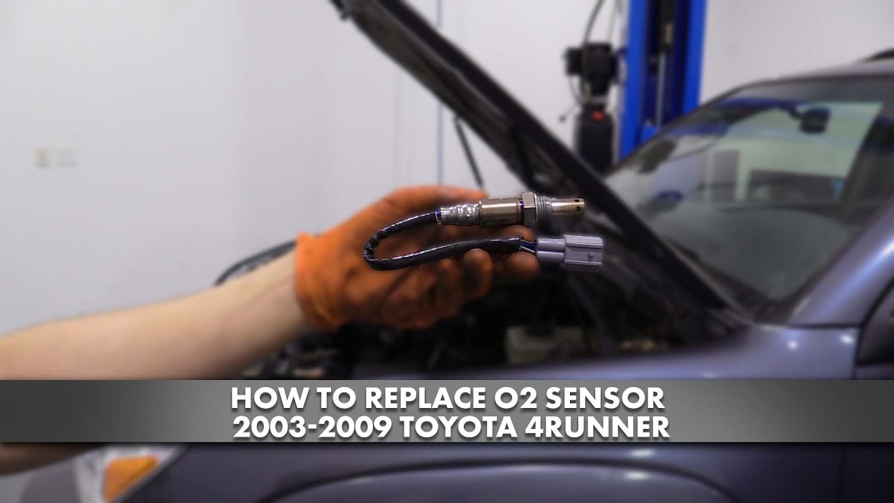 How to replace O2 Sensor 200309 Toyota 4Runner 1A Auto