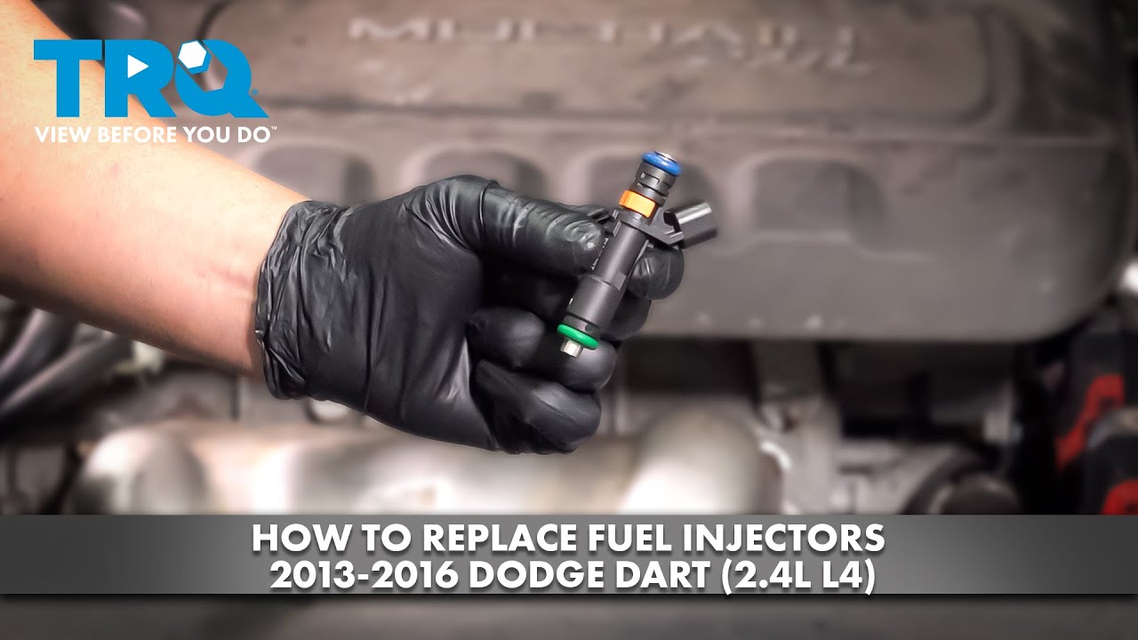 How to Replace Fuel Injectors 2013-2016 Dodge Dart 24L L4 | 1A Auto