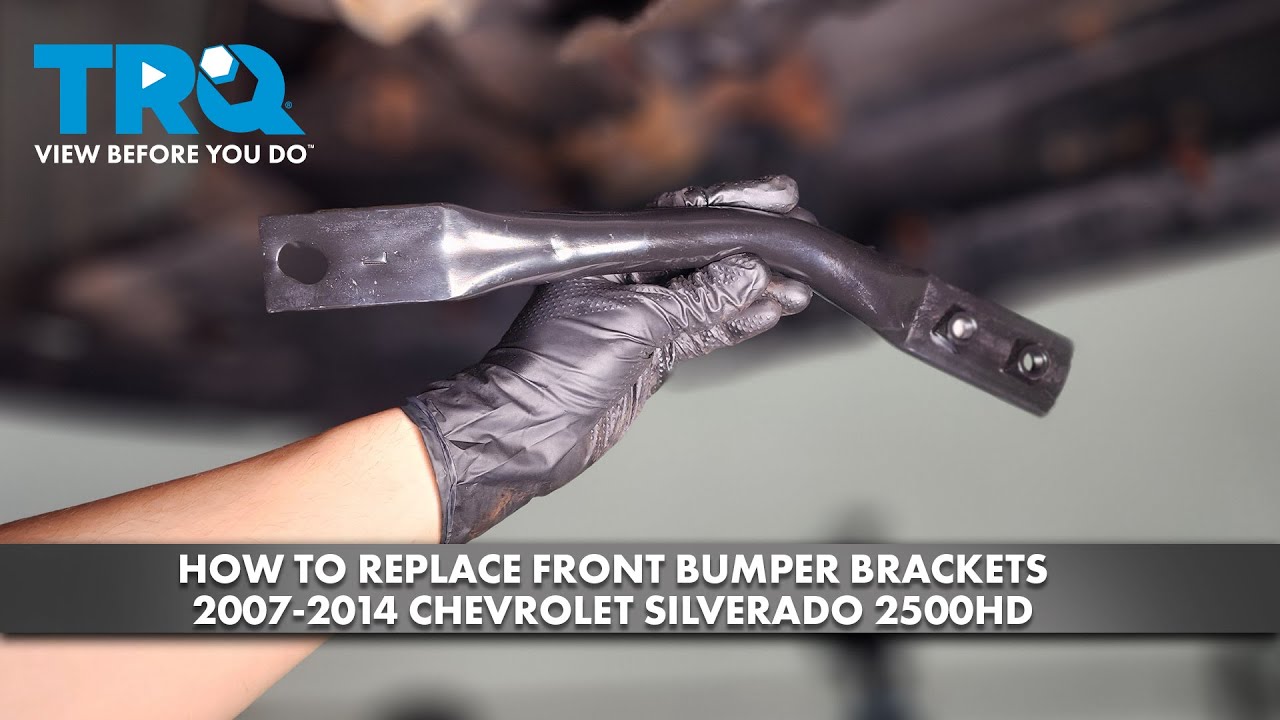 How to Replace Front Bumper Brackets 20072014 Chevrolet Silverado 2500 HD 1A Auto