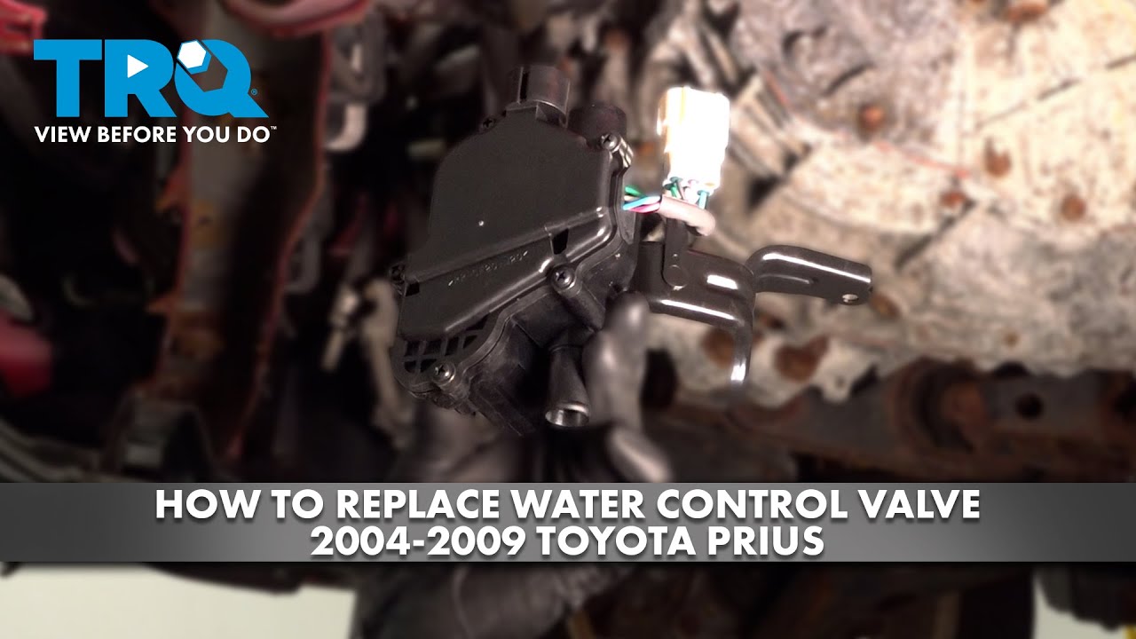How to Replace Water Control Valve 20042009 Toyota Prius 1A Auto
