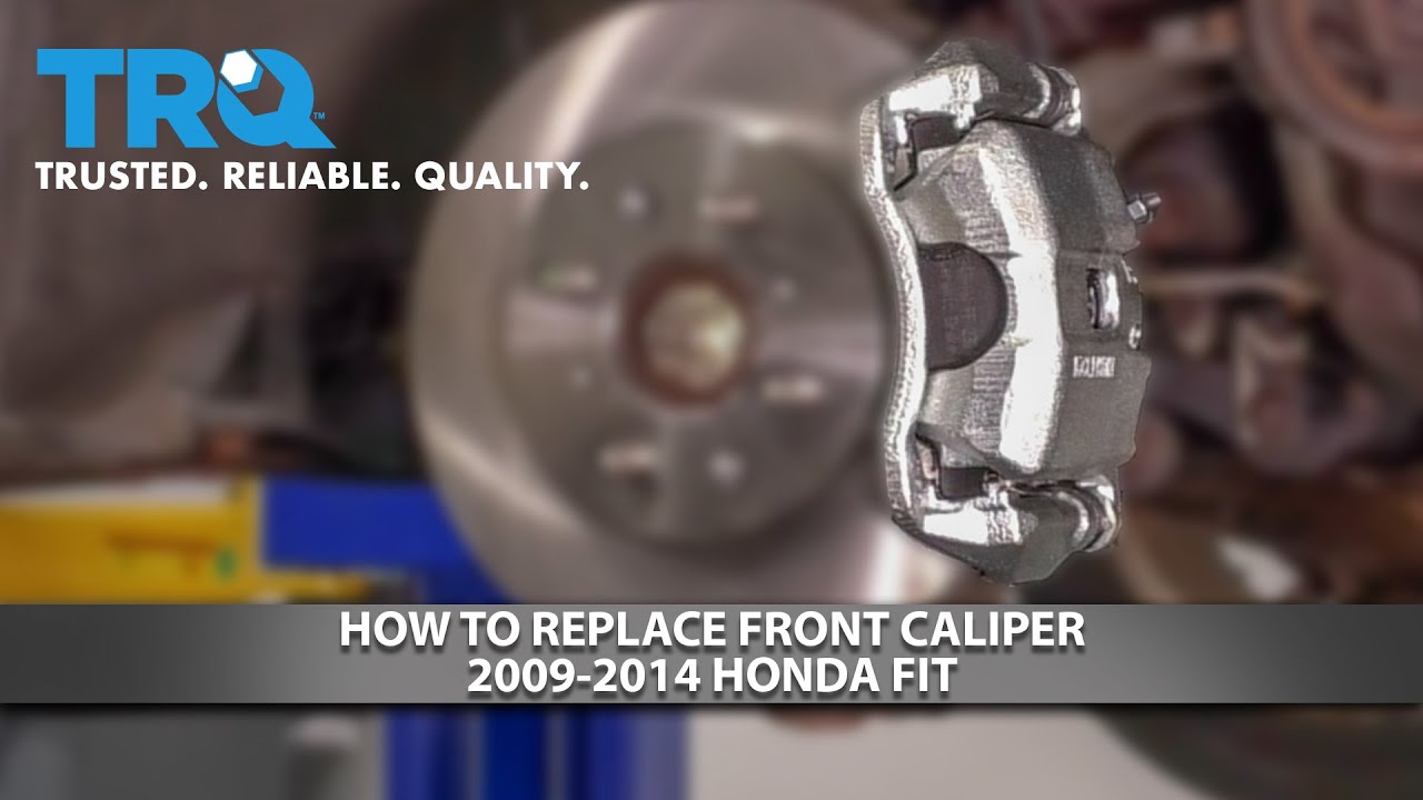 How to Replace Front Caliper 2009-2014 Honda Fit | 1A Auto