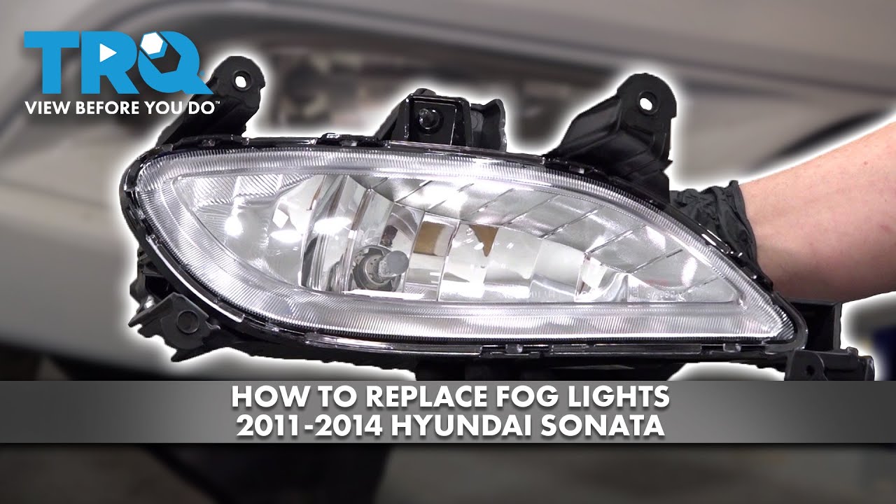 How to Replace Fog Lights 20112014 Hyundai Sonata 1A Auto