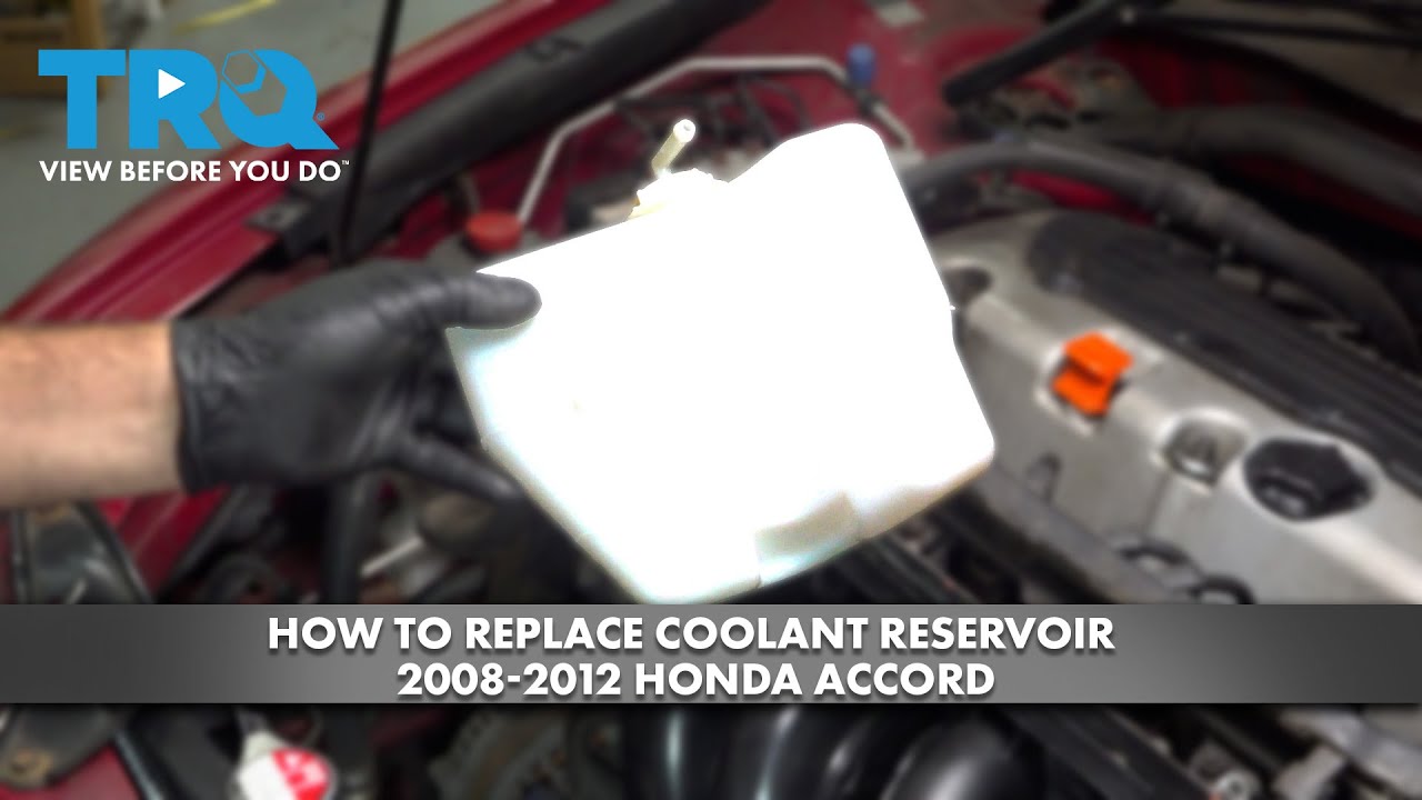 How to Replace Coolant Reservoir 20082012 Honda Accord 1A Auto