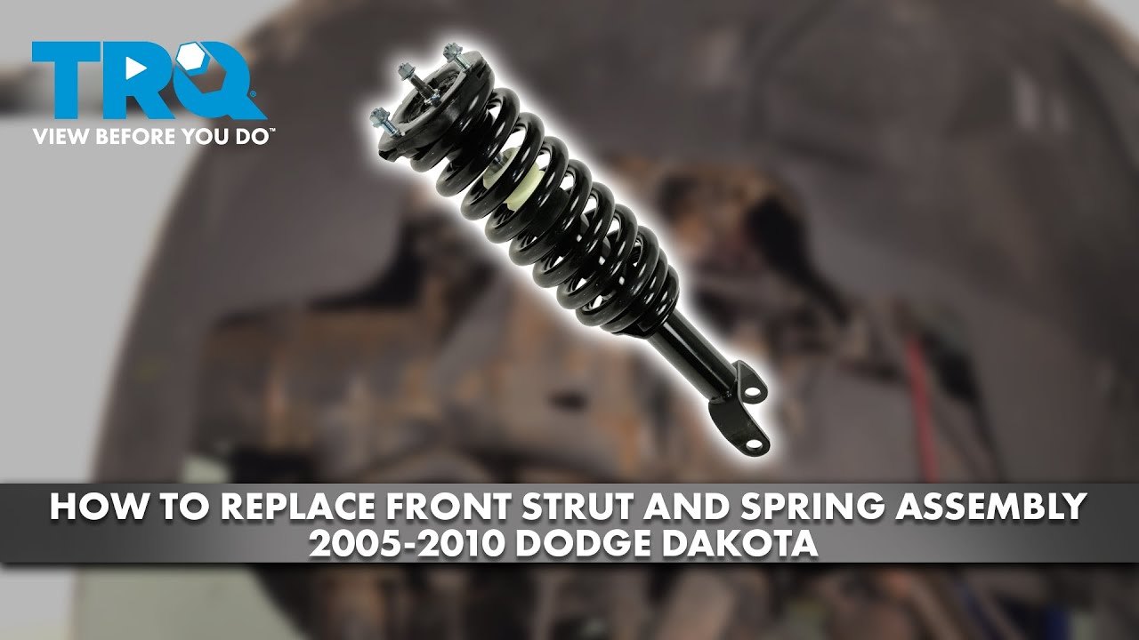How to Replace Front Strut and Spring Assembly 20052010 Dodge Dakota
