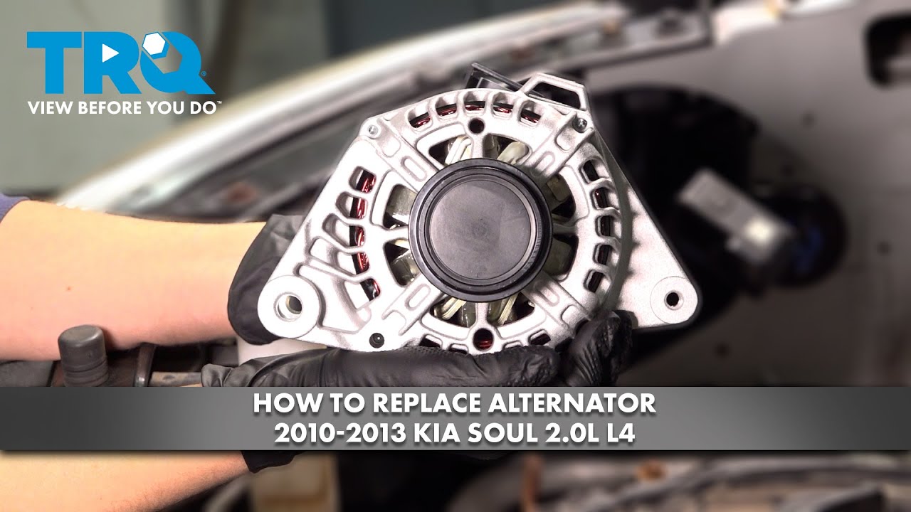 How to Replace Alternator 2010-2013 Kia Soul 20L L4 | 1A Auto